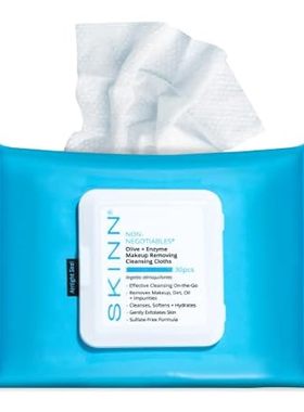 SKINN Facial Cleansing Makeup Remover Wipes - Hydrating M