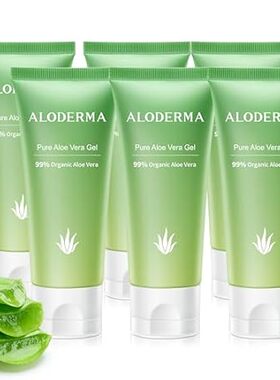 Aloderma 99% Organic Aloe Vera Gel for Face Made within 1