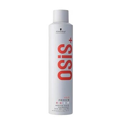 OSiS+ Freeze Medium Hold Hairspray 9oz | All Day Hold and