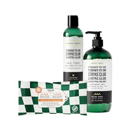 Starter Kit， 3-Step Acne Treatment， Face and Body Wash， H