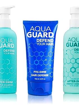 AquaGuard Swimmers Essential Hair Protection Bundle | Ser