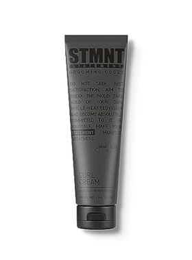 STMNT Grooming Goods Curl Cream， 5.07 oz | Enhances Curls