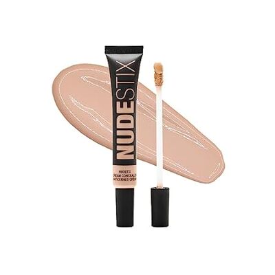 Nudestix NudeFix Cream Concealer， Lightweight Liquid， Nat