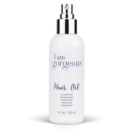 Hair Oil for Frizzy Hair - Adds Hair Oil Shine with Nutri