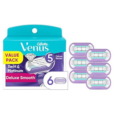 Gillette Venus Deluxe Smooth Swirl Womens Razor Blade Ref