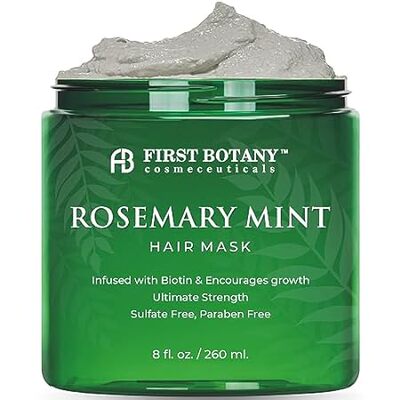 First Botany， Rosemary Mint Biotin Mask - Restorative Dee