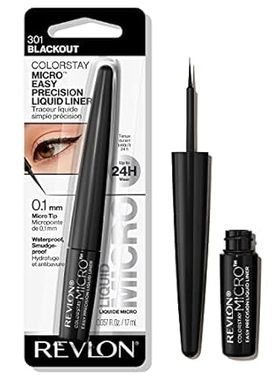 REVLON ColorStay Micro Easy Precision Liquid Eyeliner， Wa