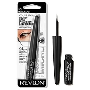REVLON ColorStay Micro Easy Precision Liquid Eyeliner， Wa