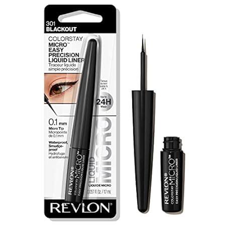 REVLON ColorStay Micro Easy Precision Liquid Eyeliner， Wa