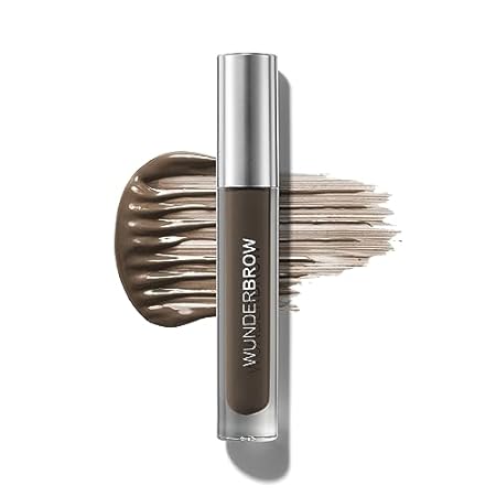 Waterproof Eyebrow Gel， Black/Brown， Vegan and Cruelty-Fre
