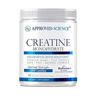 Approved Science Creatine Monohydrate Powder with BioPeri