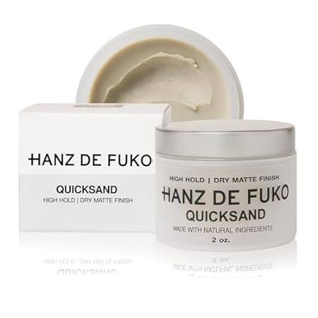 Hanz de Fuko Quicksand – Premium Men’s Hair Styling Wax &