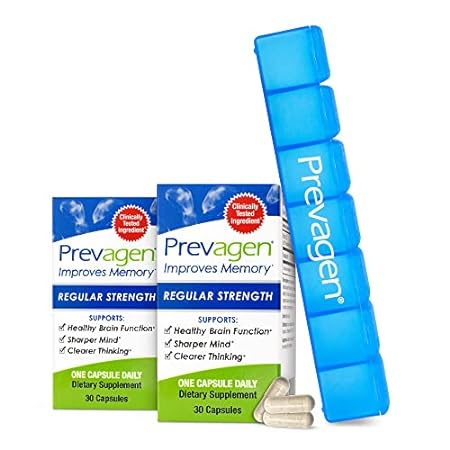 Prevagen Improves Memory - Regular Strength 10mg， 30 Caps