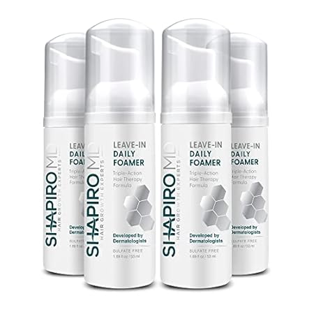 Hair Loss Leave-In Daily Foam | DHT Fighting Vegan Formul