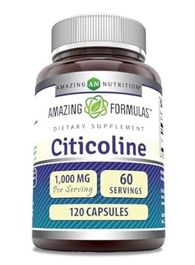 Amazing Formulas Citicoline Supplement | 1000 Mg Per Serv