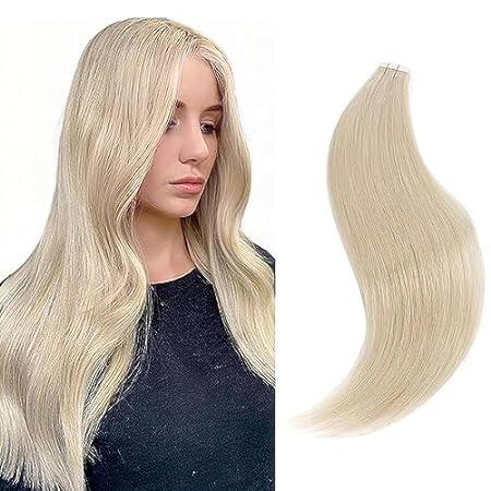 Remy Tape In Hair Extensions Blonde Real Natural Human Ha