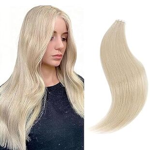 Remy Tape In Hair Extensions Blonde Real Natural Human Ha