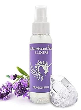Lavender Smudge Spray with Crystals and Reiki for Cleansi