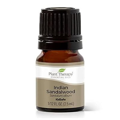 Plant Therapy Sandalwood Indian Essential Oil 2.5 mL (1/1