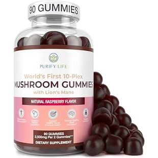 Mushroom Gummies for Focus and Energy - 10 in 1 Mushrooms