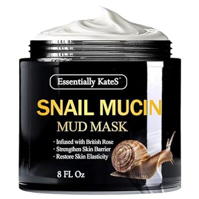 Snail Mucin Facial Mud Mask 8 Fl Oz - Deeply Hydrating &a