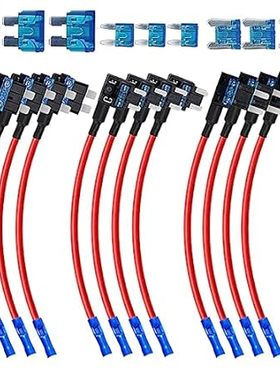MuRealy Add-a-Circuit Fuse Tap Adapter 3 Types 12V and 15
