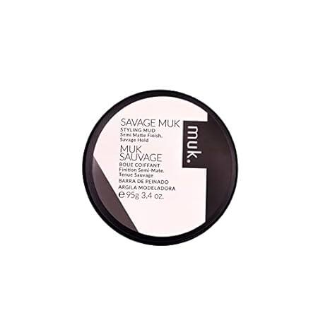 MUK. Haircare Savage Semi Matte Styling Mud， Hair Product