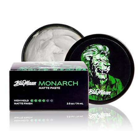 BluMaan Monarch Men’s Matte Paste - High Hold Matte Finis