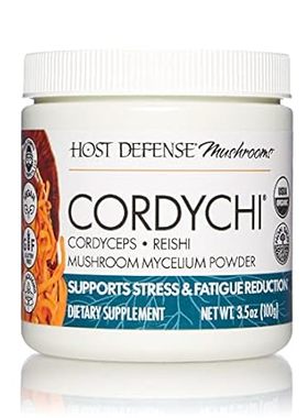 Host Defense， CordyChi Powder， for Stress and Fatigue Red