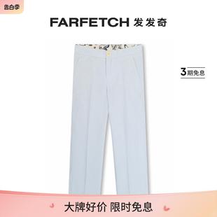 KENZO童装 条纹直筒裤 FARFETCH发发奇