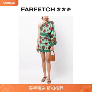 Ortiz女士佩斯理印花单肩迷你连衣裙FARFETCH发发奇 Johanna