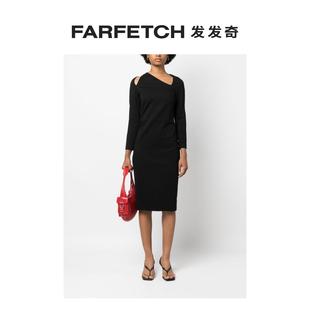 Karl Sale 中长镂空连衣裙FARFETCH Final Lagerfeld女士Archive