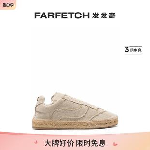 FARFETCH发发奇 Casadei女士Holiday 帆布草编鞋