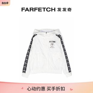 Moschino童装 logo印花夹克FARFETCH发发奇