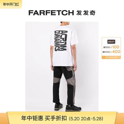 ACRONYM男士logo印花T恤FARFETCH发发奇