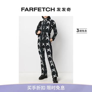 Moment女士星星印花连帽连体长裤 Perfect FARFETCH发发奇