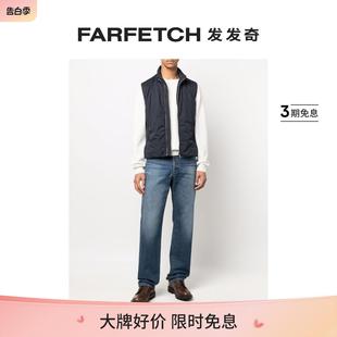 FARFETCH发发奇 MOORER男士 高领拉链马甲