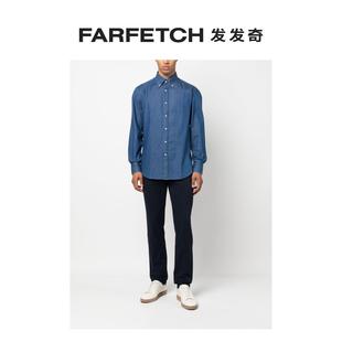 Brunello 牛仔棉衬衫 FARFETCH发发奇 Cucinelli男士