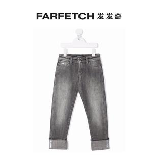 FARFETCH发发奇 中腰紧身牛仔裤 Emporio Armani阿玛尼童装