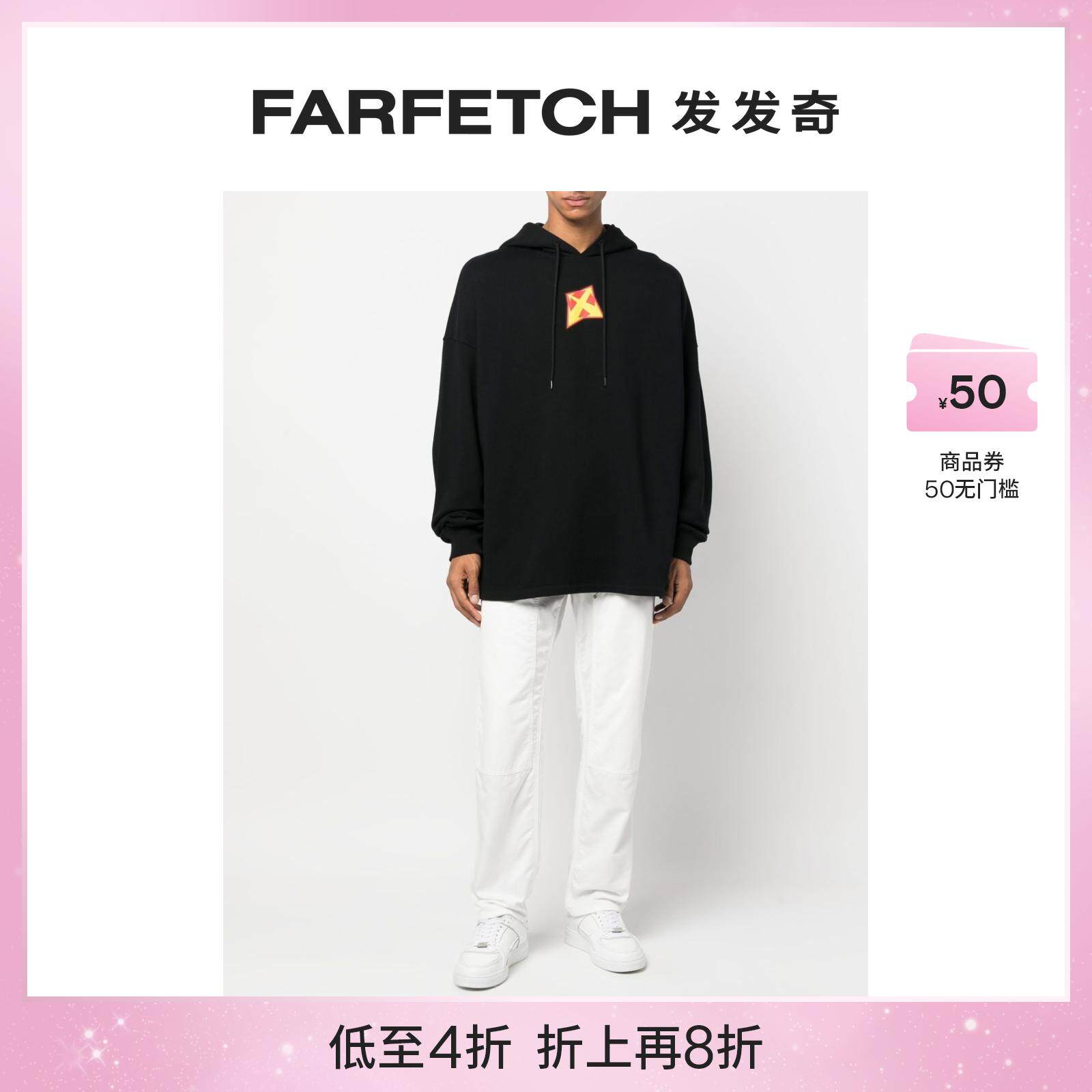 [折扣]Off-White男士Thund Arr 印花连帽衫FARFETCH发发奇怎么看?