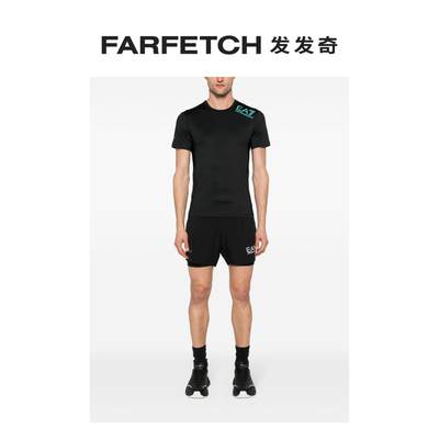 Ea7 Emporio Armani男士Dynamic Athlete T恤FARFETCH发发奇