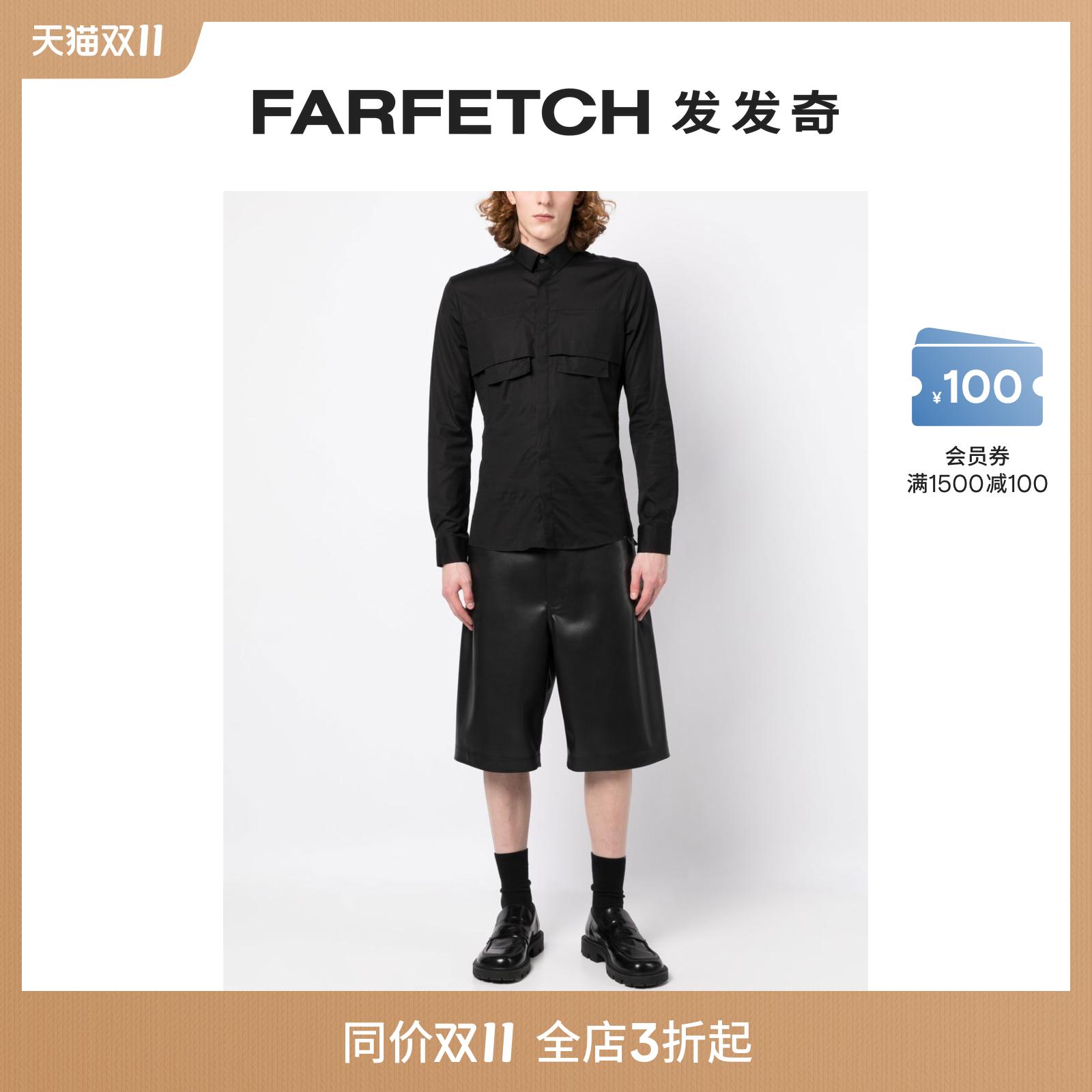 Les Hommes男士修身衬衫FARFETCH发发奇