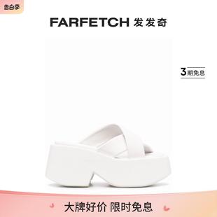 Marsell女士交叉带厚底凉鞋 Final Sale FARFETCH发发奇