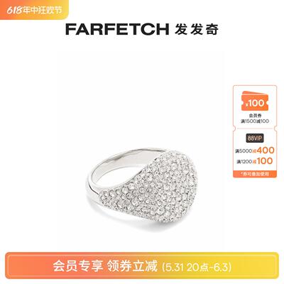 Swarovski女士Meteora 晶饰戒指FARFETCH发发奇