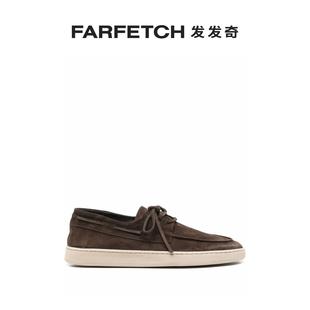 FARFETCH发发奇 绒面皮帆船鞋 Creative男士 Officine