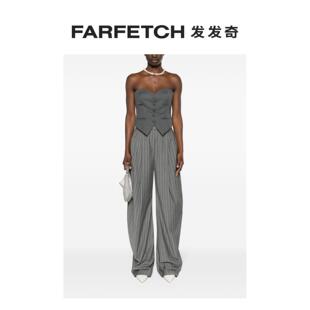 Moschino女士露肩心形领马甲FARFETCH发发奇