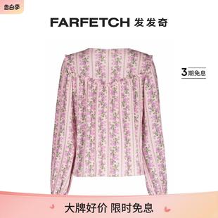 Loveshackfancy女士Sanderson 花卉印花罩衫 FARFETCH发发奇