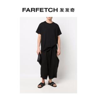 短袖 超大款 Yamamoto男士 Yohji 棉质T恤FARFETCH发发奇