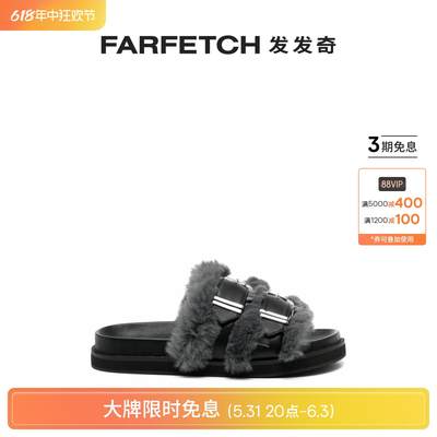 Senso女士Zali 双扣环皮质凉鞋FARFETCH发发奇