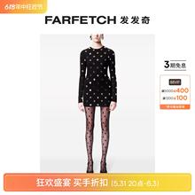 Area女士波点长袖 Final 迷你连衣裙FARFETCH发发奇 Sale